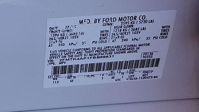 2015 Ford Edge Sport