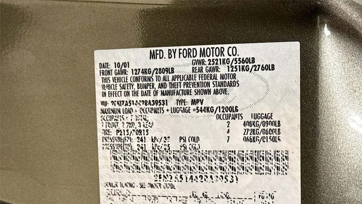 2002 Ford Windstar LX