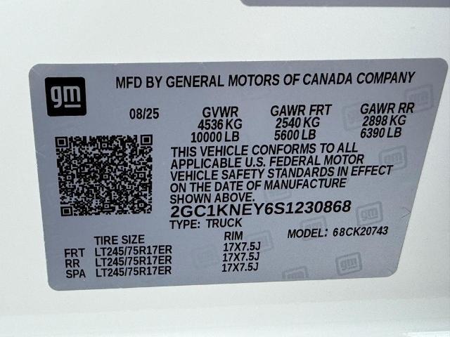 2025 Chevrolet Silverado Hd - $59,950