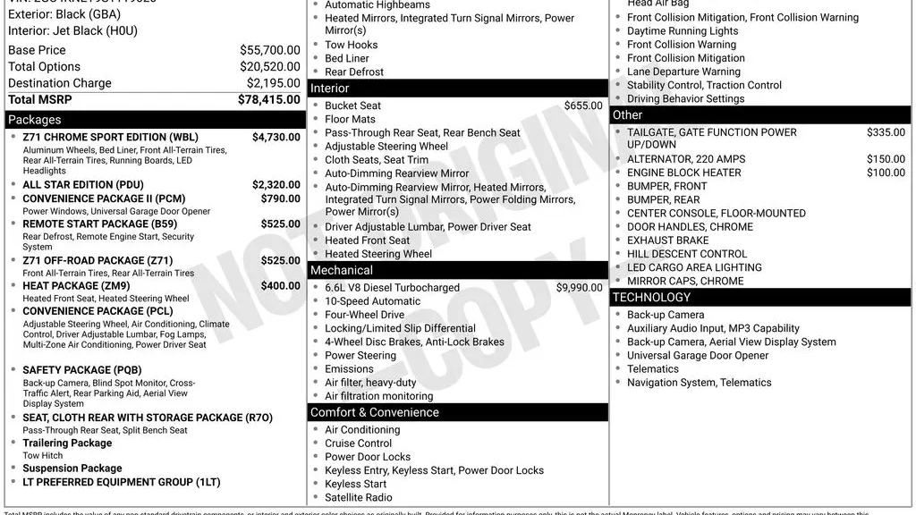 2025 Chevrolet Silverado 2500HD LT