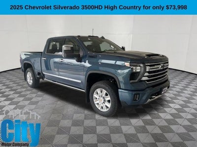 2025 Chevrolet Silverado 3500HD 4X4 High Country 4DR Crew Cab SB SRW