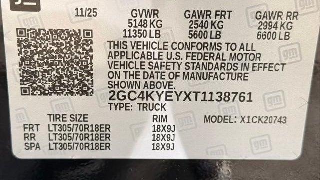 2026 Chevrolet Silverado 2500HD ZR2