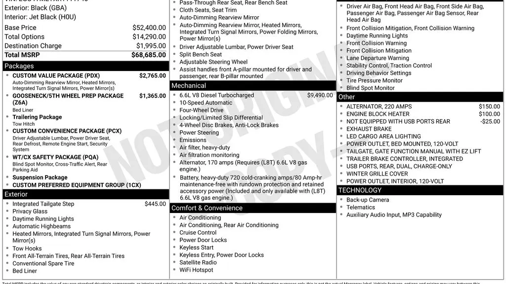 2024 Chevrolet Silverado 2500HD Custom