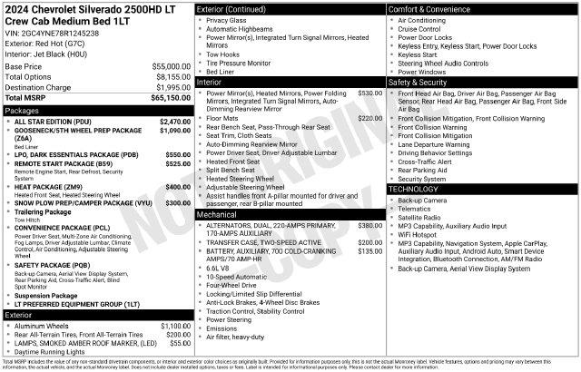 2024 Chevrolet Silverado Hd - $51,830