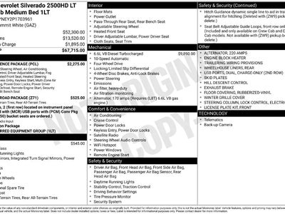 2023 Chevrolet Silverado 2500HD 4X4 LT 4DR Crew Cab SB
