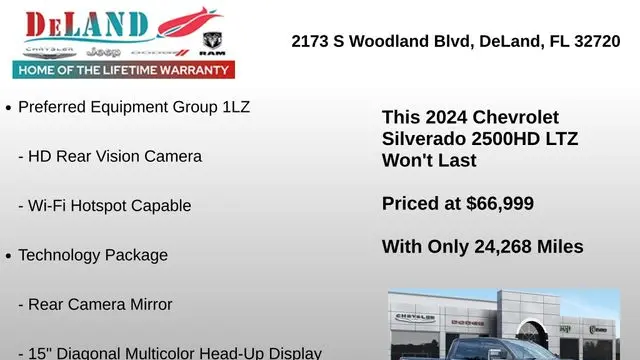 2024 Chevrolet Silverado 2500HD LTZ