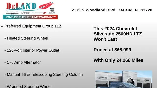 2024 Chevrolet Silverado 2500HD LTZ