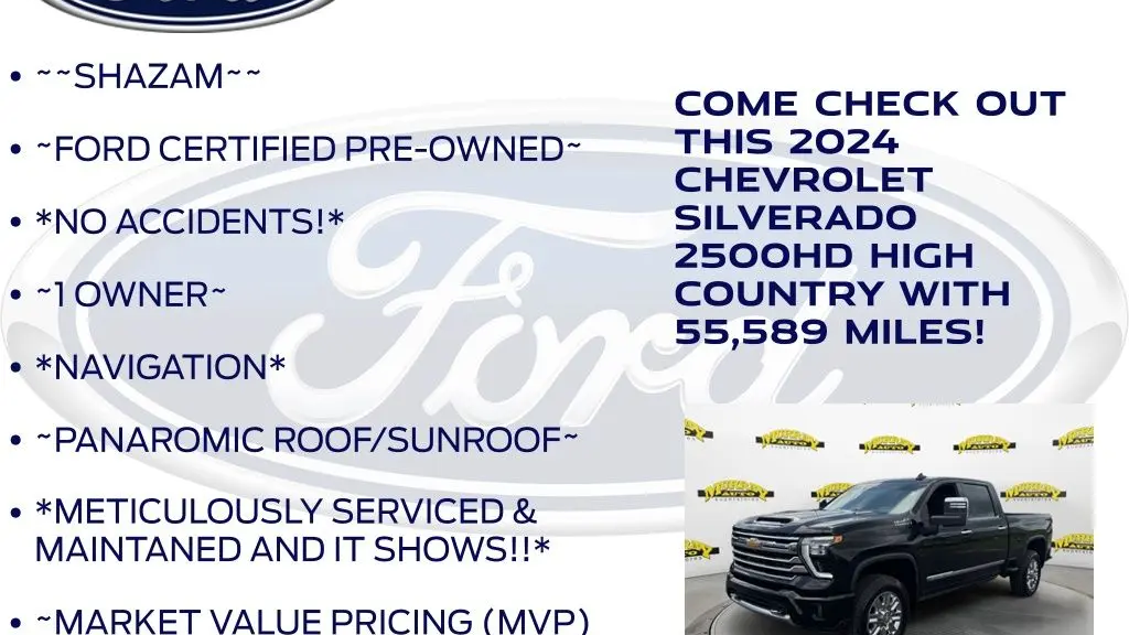 2024 Chevrolet Silverado 2500HD High Country