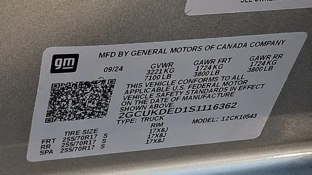 2025 Chevrolet Silverado 1500 LT