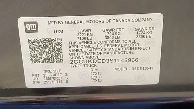2025 Chevrolet Silverado 1500 LT