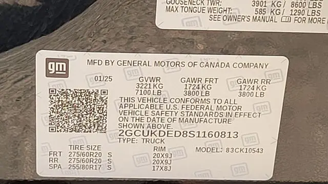 2025 Chevrolet Silverado 1500 LT