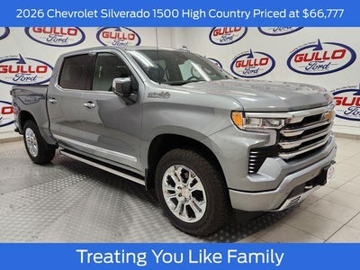 Photo of a 2026 Chevrolet Silverado 1500 4X4 High Country 4DR Crew Cab 5.8 FT. SB for sale