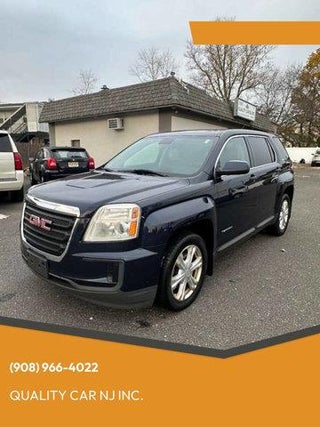 2017 GMC Terrain with Dark Sapphire Blue Metallic Exterior