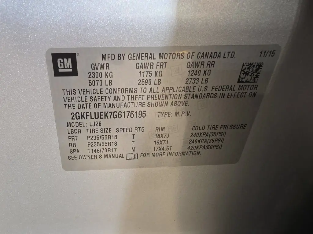 2016 GMC Terrain - $13,625