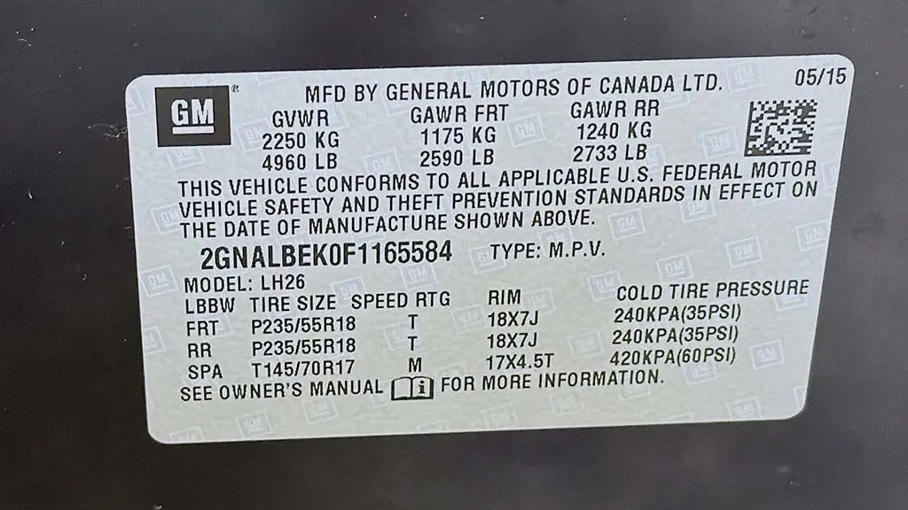 2015 Chevrolet Equinox LT