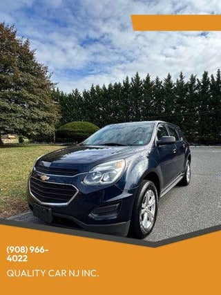 2016 Chevrolet Equinox with Blue Velvet Metallic Exterior