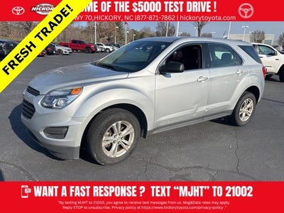 2016 Chevrolet Equinox LS 4DR SUV