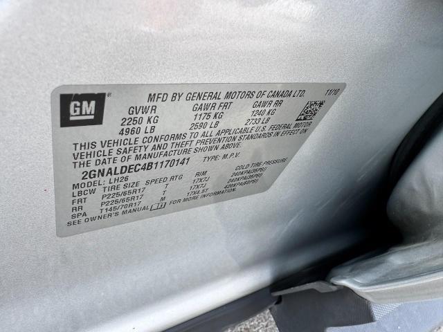 2011 Chevrolet Equinox - $6,990