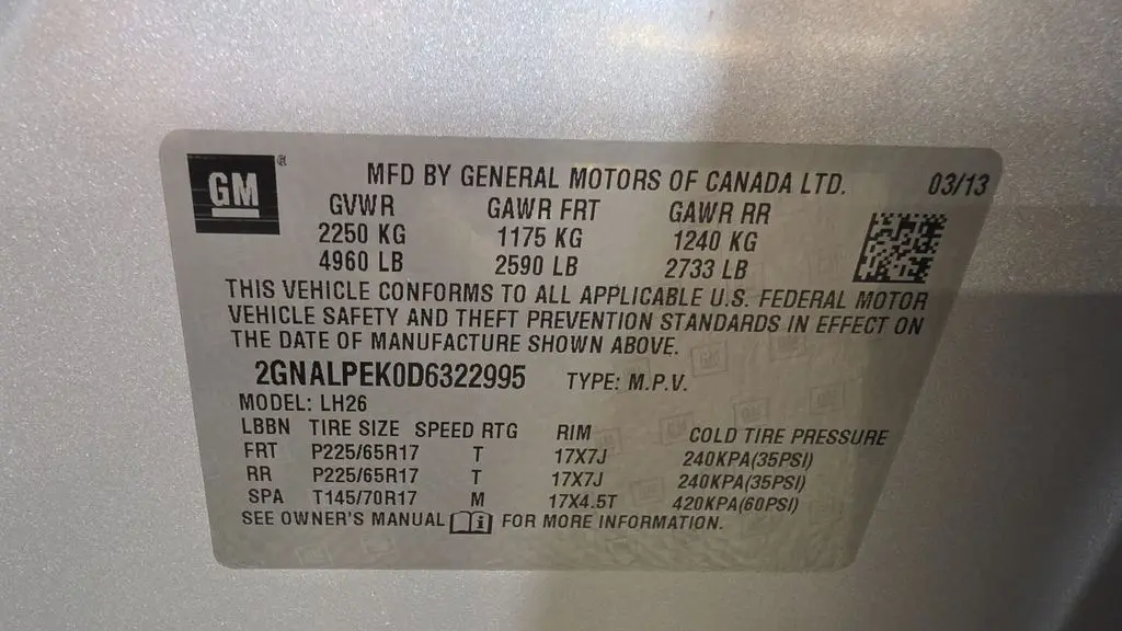 2013 Chevrolet Equinox LT