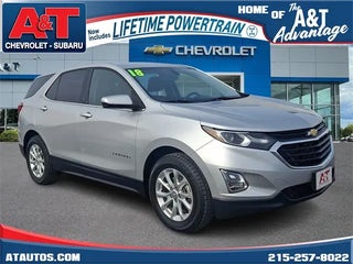 2018 Chevrolet Equinox with Silver Ice Metallic Exterior