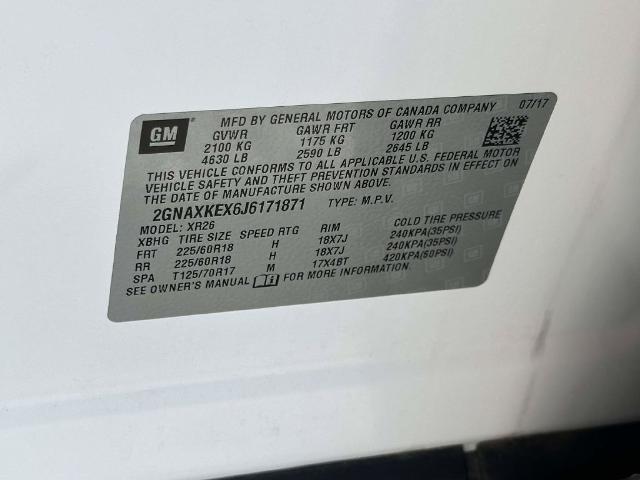 2018 Chevrolet Equinox - $12,659