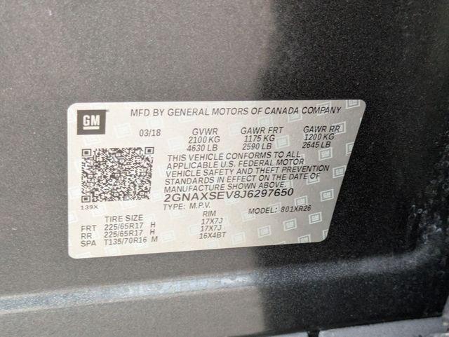 2018 Chevrolet Equinox - $14,999