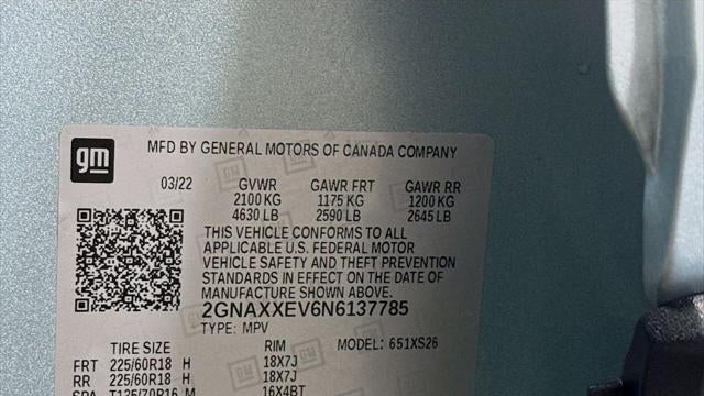 2022 Chevrolet Equinox Premier