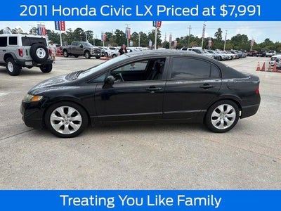 2011 Honda Civic LX 4DR Sedan 5A