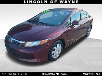 2012 Honda Civic LX 4DR Sedan 5A