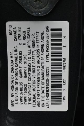 2013 Honda Civic - $9,992