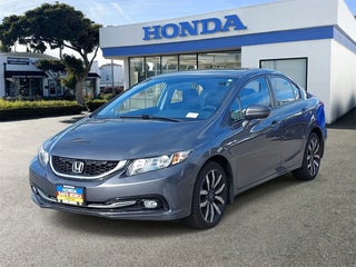 2015 Honda Civic with Modern Steel Metallic Exterior