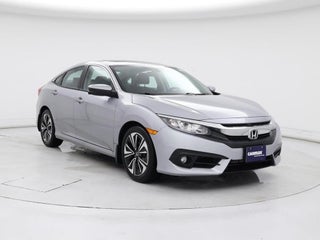 2017 Honda Civic with Lunar Silver Metallic Exterior