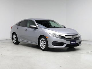 2017 Honda Civic with Lunar Silver Metallic Exterior