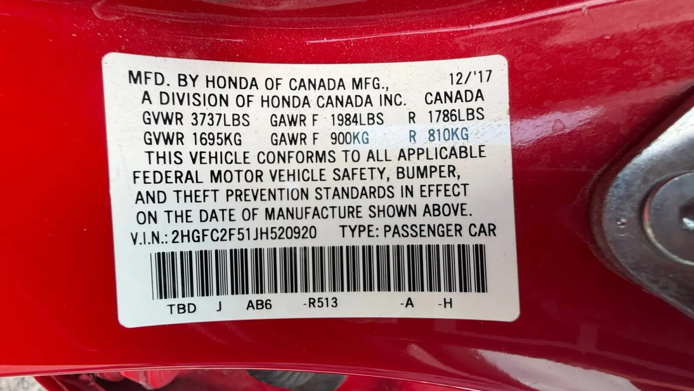 2018 Honda Civic LX