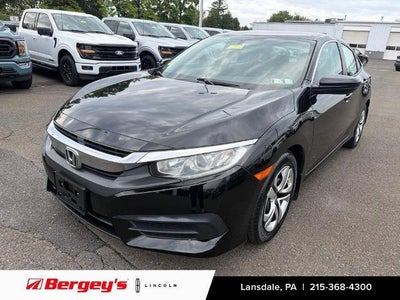 2018 Honda Civic LX 4DR Sedan CVT