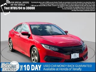 2018 Honda Civic with Rallye Red Exterior