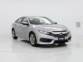 2016 Honda Civic with Lunar Silver Metallic Exterior