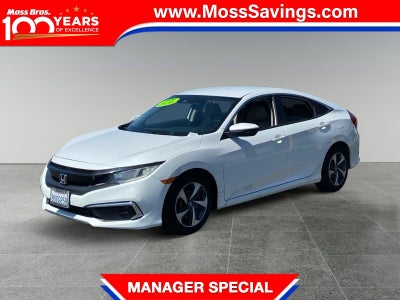 2020 Honda Civic LX 4DR Sedan CVT
