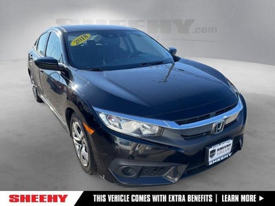 2018 Honda Civic LX 4DR Sedan W/Honda Sensing