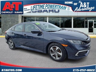 2019 Honda Civic with Modern Steel Metallic Exterior