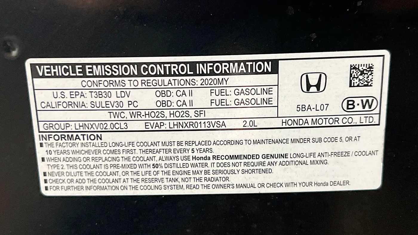 2020 Honda Civic LX