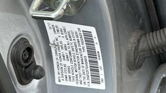 2018 Honda Civic EX