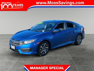2016 Honda Civic with Blue Exterior