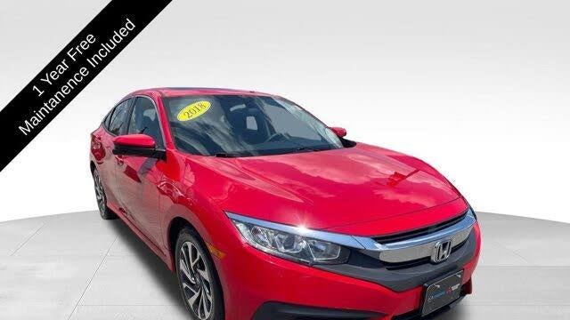 Preowned 2018 Honda Civic EX for Sale