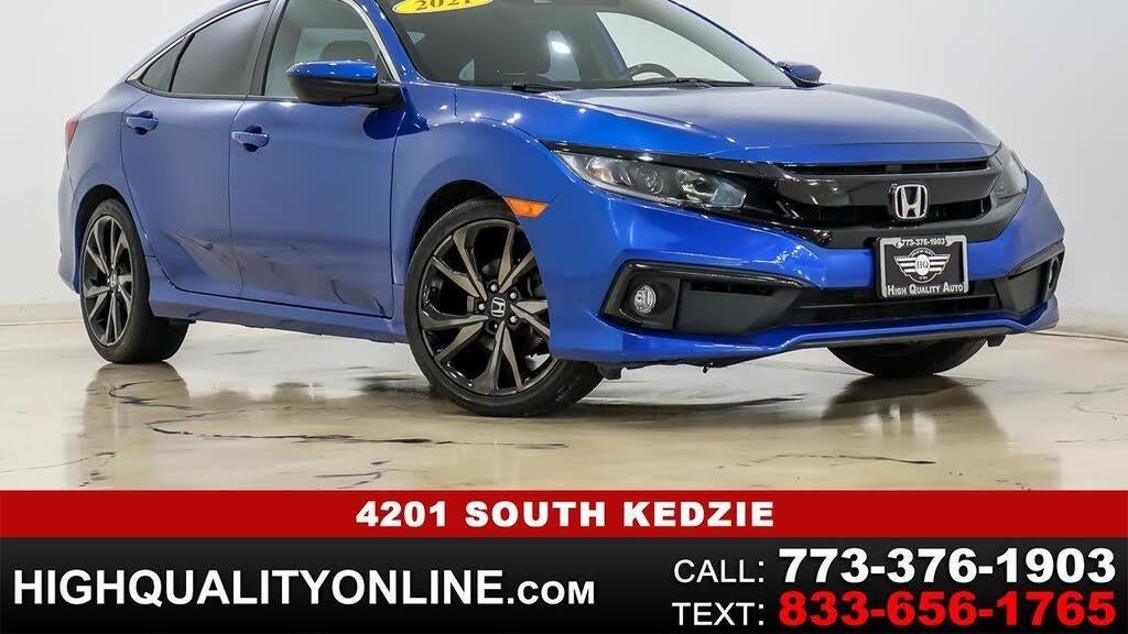 Preowned 2021 Honda Civic Sport for Sale
