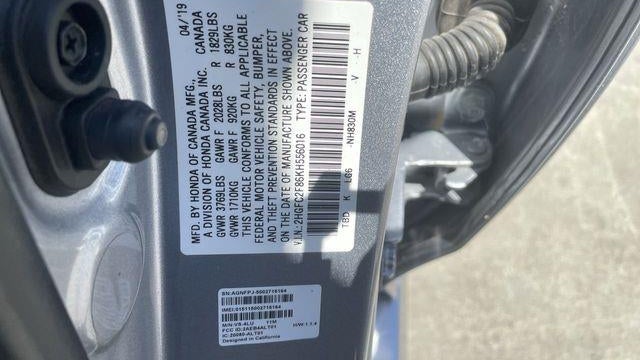 2019 Honda Civic Sport