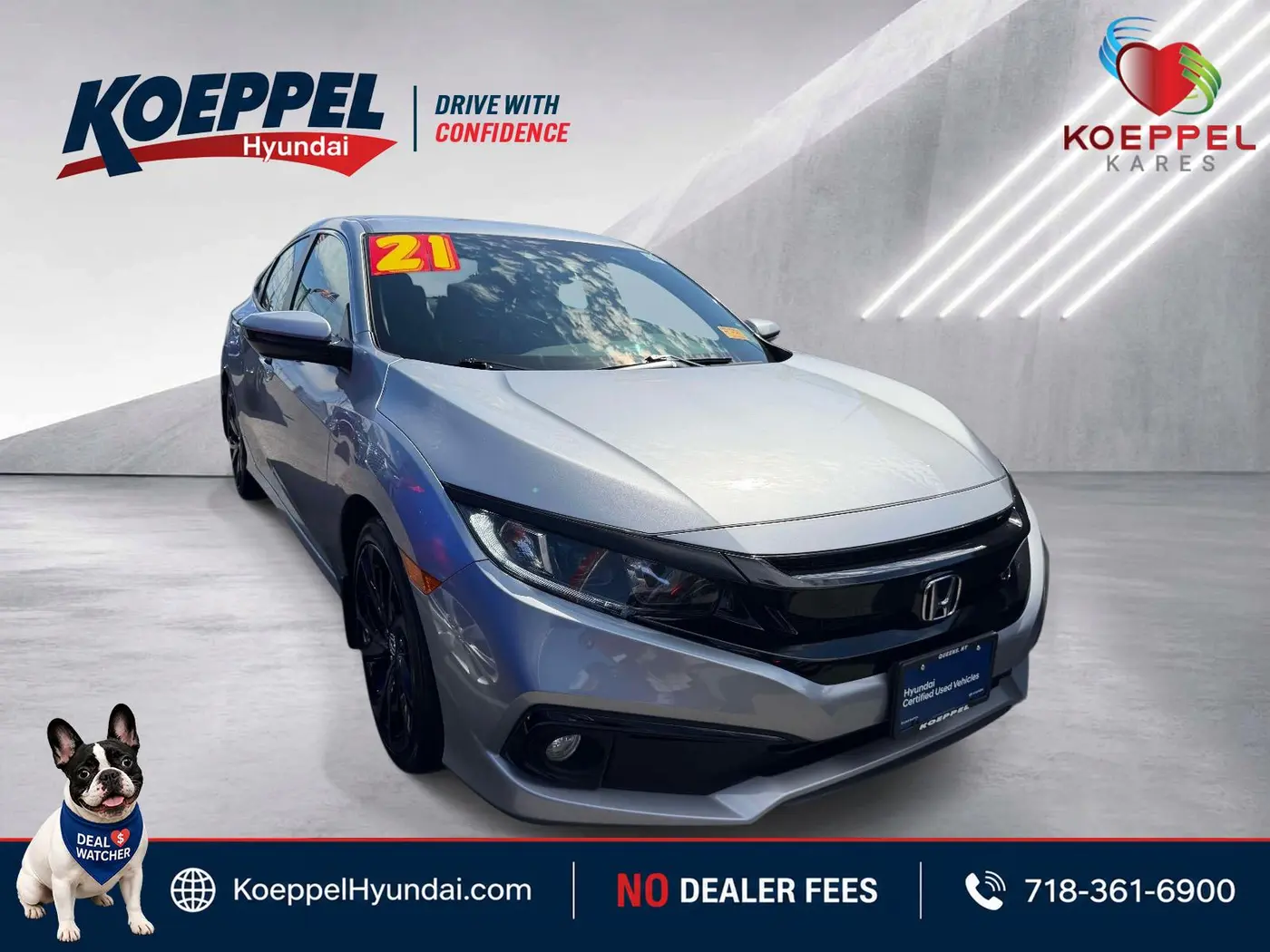 2021 Honda Civic - $21,348