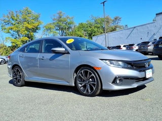 2019 Honda Civic with Lunar Silver Metallic Exterior