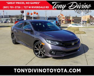 2020 Honda Civic with Gray Exterior