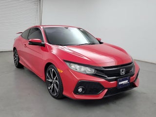 2018 Honda Civic with Rallye Red Exterior